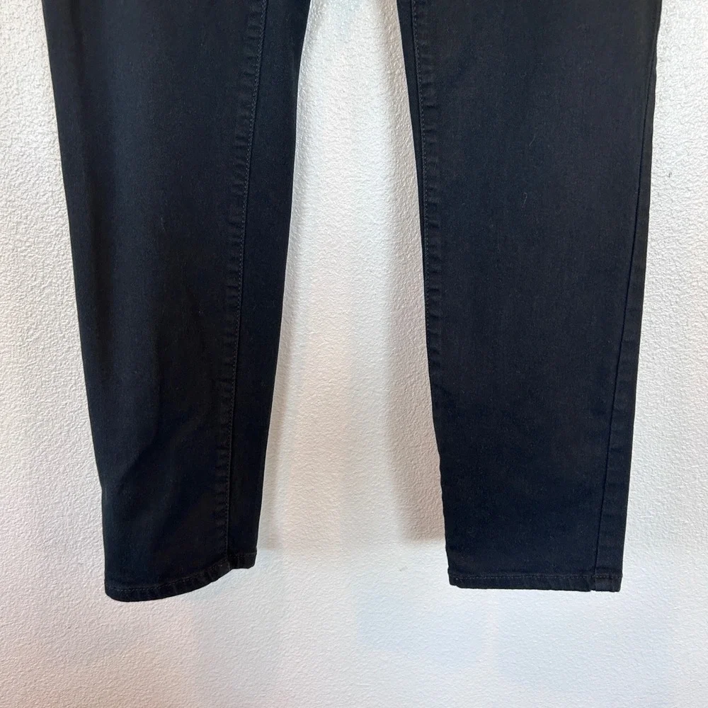 Isabel‎ Maternity by Ingrid & Isabel Black Skinny Jeans Crossover Panel Size 8